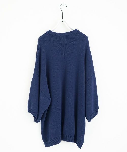 VU.ヴウ.knit pullover vu-s23-k06[DARK BLUE]_