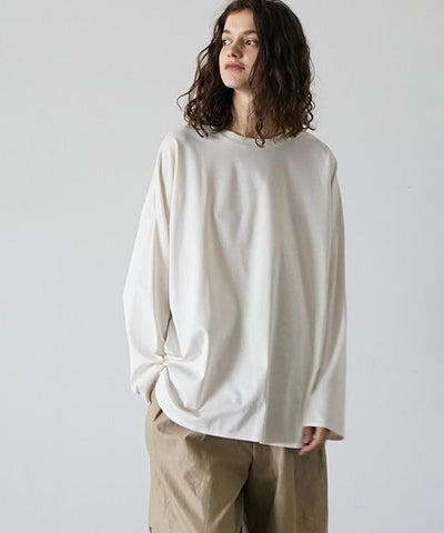 VU.ヴウ.basic long t-shirt vu-s23-t09[CREAM]:s