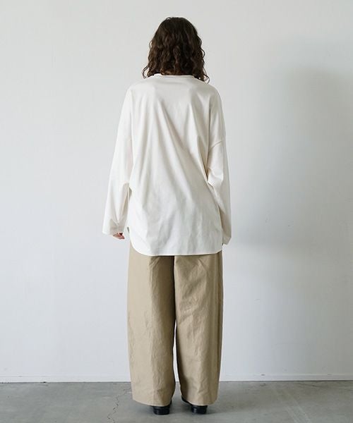 VU.ヴウ.basic long t-shirt vu-s23-t09[CREAM]:s