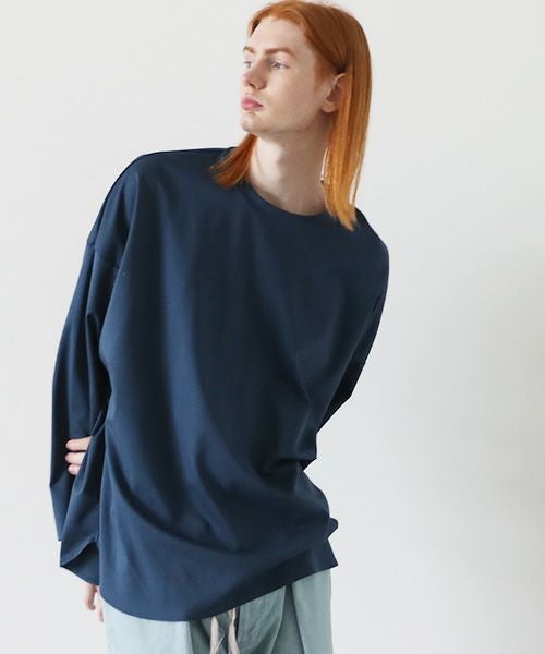 VU.ヴウ.basic long t-shirt vu-s23-t09[GREEN BLUE]:s_
