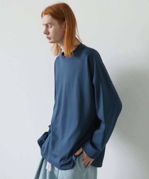 VU.ヴウ.basic long t-shirt vu-s23-t09[GREEN BLUE]:s_