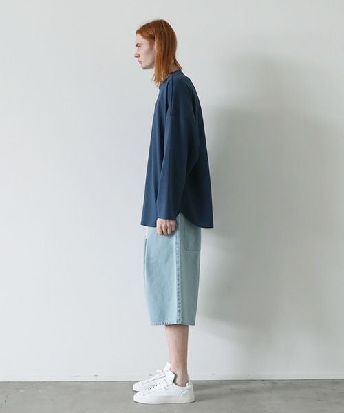 VU.ヴウ.basic long t-shirt vu-s23-t09[GREEN BLUE]:s_