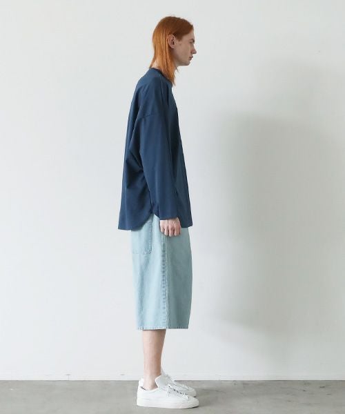 VU.ヴウ.basic long t-shirt vu-s23-t09[GREEN BLUE]:s_