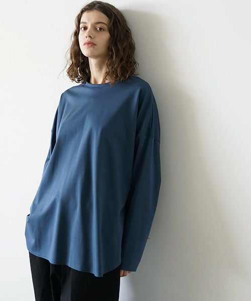 VU.ヴウ.basic long t-shirt vu-s23-t09[GREEN BLUE]:s_