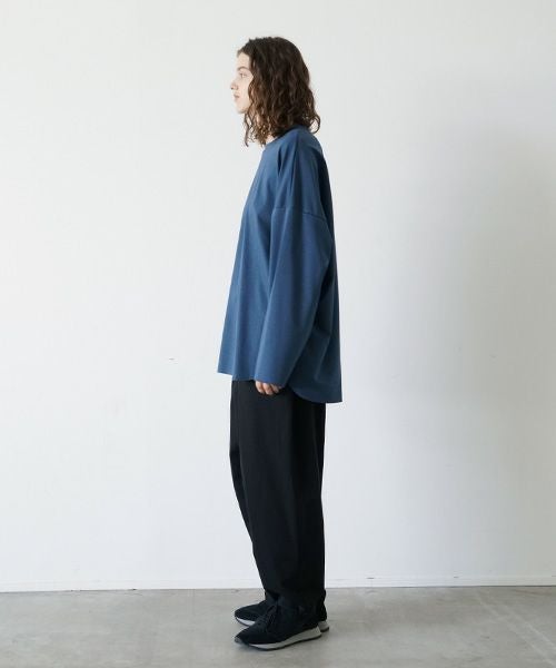 VU.ヴウ.basic long t-shirt vu-s23-t09[GREEN BLUE]:s_