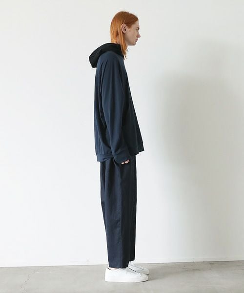 VU.ヴウ.ballon over hoody vu-s23-t10[BLACK×NAVY]_