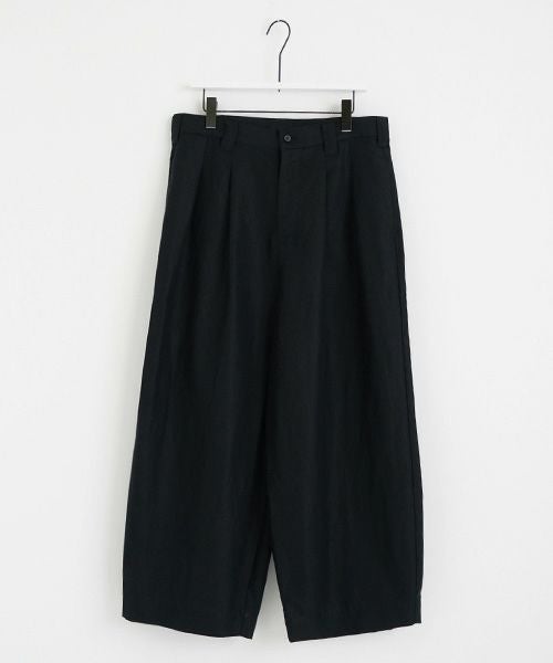 VU.ヴウ.knee wide pants vu-s23-p14[BLACK]:s