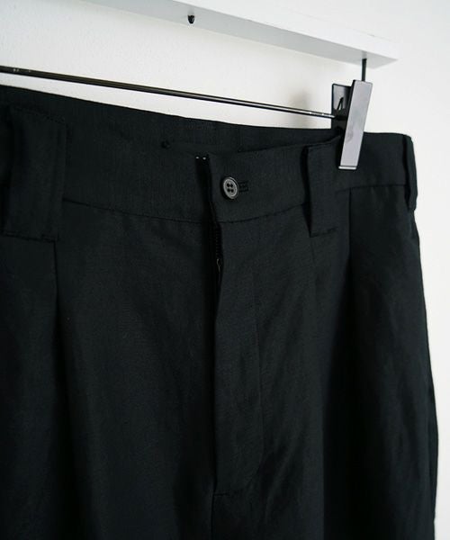 VU.ヴウ.knee wide pants vu-s23-p14[BLACK]:s