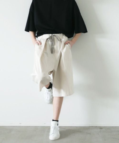 VU.ヴウ.big tack short pants vu-s23-p15[BEIGE]_