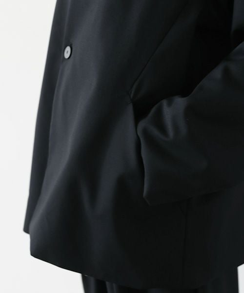 VU.ヴウ.no collar jacket vu-s23-j17[BLACK]_