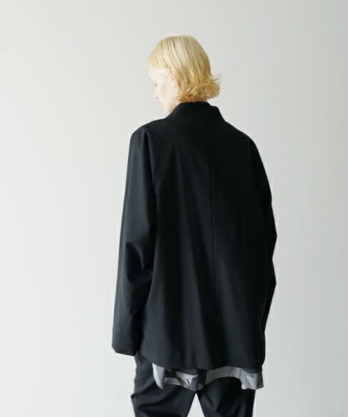 VU ヴウ no collar jacket vu-s23-j17[BLACK]_