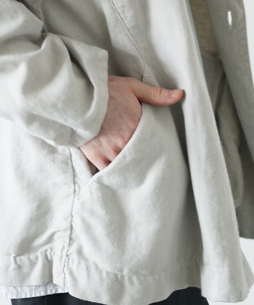 VU.ヴウ.no collar jacket vu-s23-j17[CHALK/・2]_