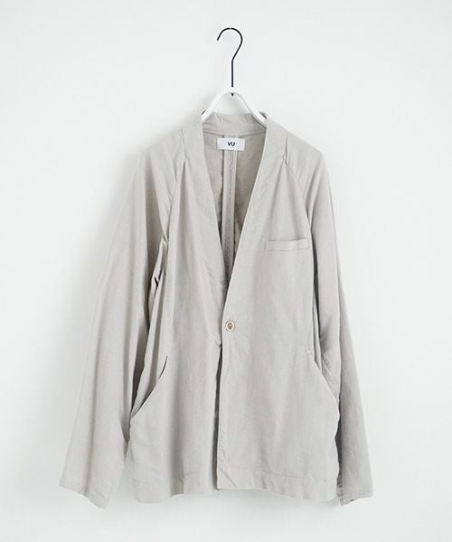 VU.ヴウ.no collar jacket vu-s23-j17[CHALK/・2]_
