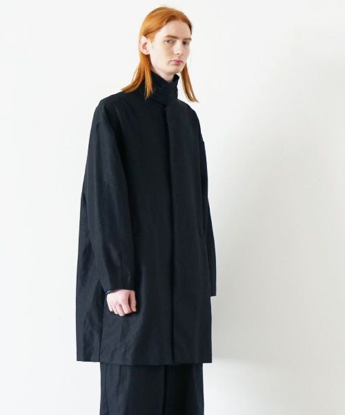 VU.ヴウ.sten collar coat vu-s23-c19[BLACK]:s_