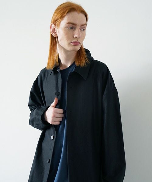 VU.ヴウ.sten collar coat vu-s23-c19[BLACK]:s_