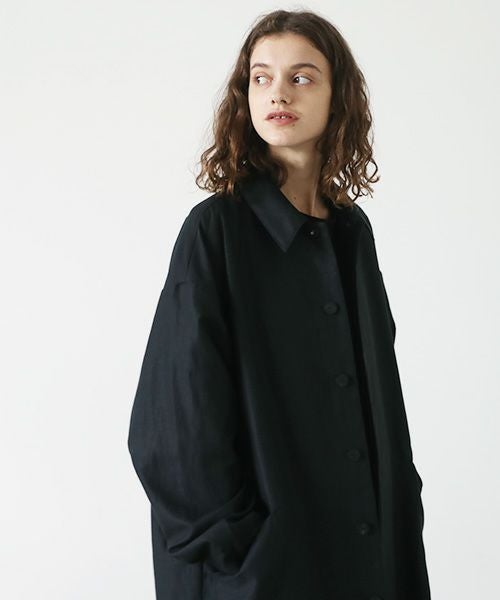 VU.ヴウ.sten collar coat vu-s23-c19[BLACK]:s_