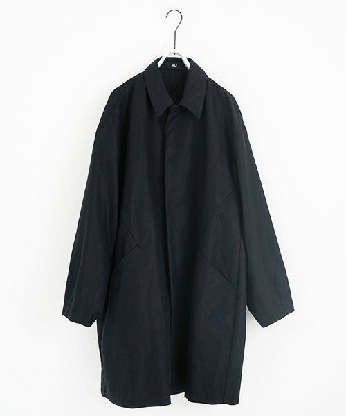 VU.ヴウ.sten collar coat vu-s23-c19[BLACK]:s_