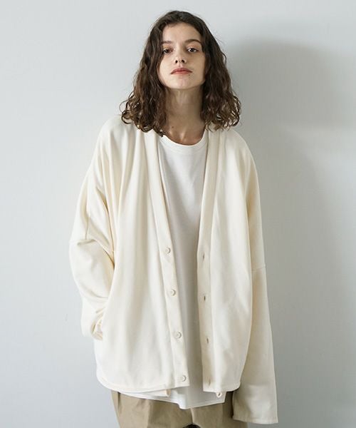 VU.ヴウ.sweat cardigan vu-s23-t20[CREAM]_