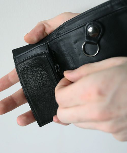 VU PRODUCT ヴウプロダクト leather mini wallett 鹿革ミニ財布 vu