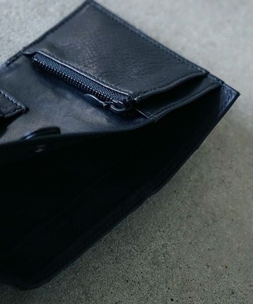 財布 ブラック VU product 美品　日本製　黒　本革 VU PRODUCT ヴウプロダクト leather mini wallett 鹿革ミニ財布 vu