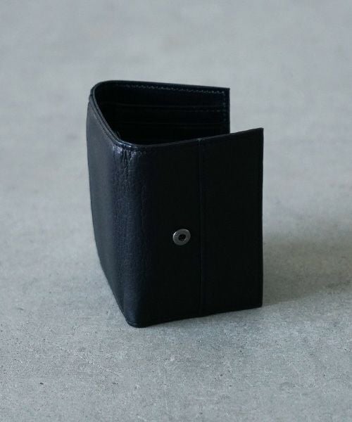 財布 ブラック VU product 美品　日本製　黒　本革 VU PRODUCT ヴウプロダクト leather mini wallett 鹿革ミニ財布 vu