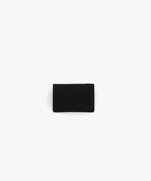 財布 ブラック VU product 美品　日本製　黒　本革 VU PRODUCT 鹿革スクエアジップウォレット ブラック｜軽くて柔らかい
