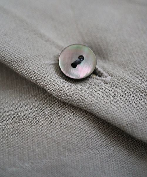 Mochi.モチ.tent line Jacquard dress [greige]