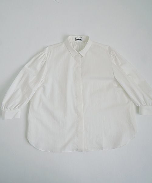 Mochi.モチ.organic cotton blouse [off white]