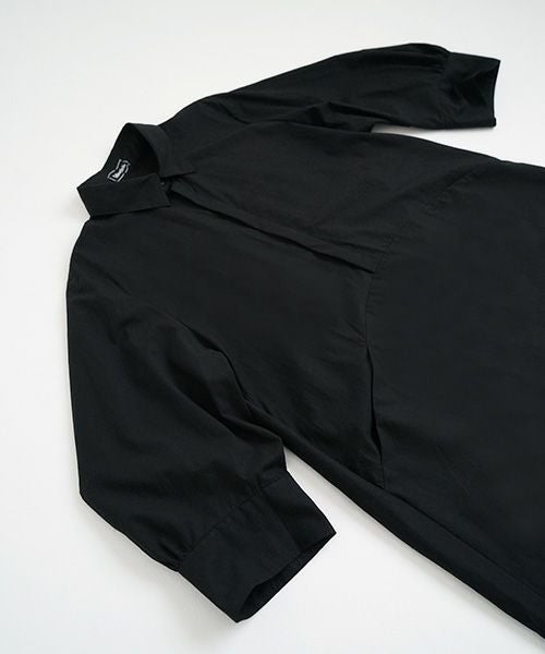Mochi.モチ.puff sleeve dress [black]