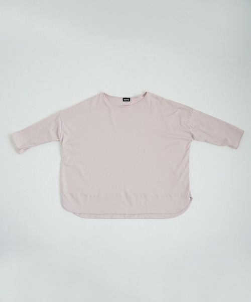 Mochi.モチ.suvin long sleeved t-shirt [smoky pink]