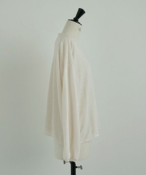 Mochi.モチ.linen cardigan [off white]