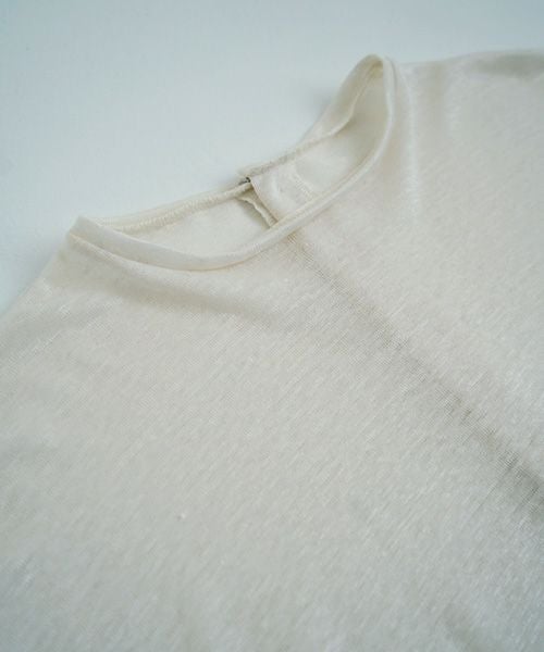 Mochi.モチ.linen cardigan [off white]