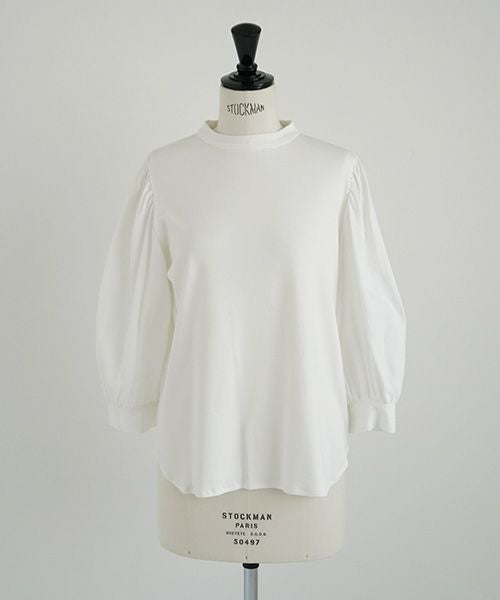 Mochi.モチ.volume sleeve tops [off white]