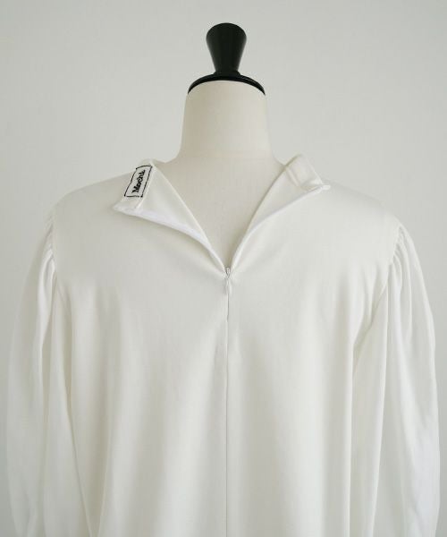 Mochi.モチ.volume sleeve tops [off white]