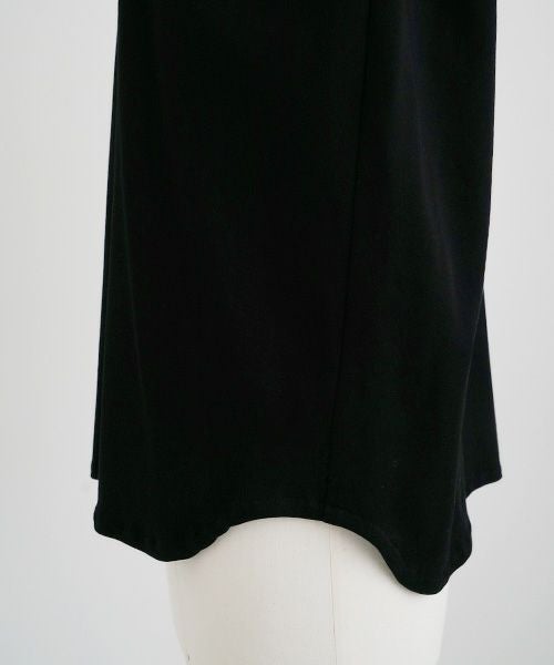 Mochi.モチ.volume sleeve tops [black]