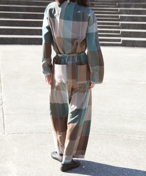 ohta.オオタ.check pants [pt-35C]