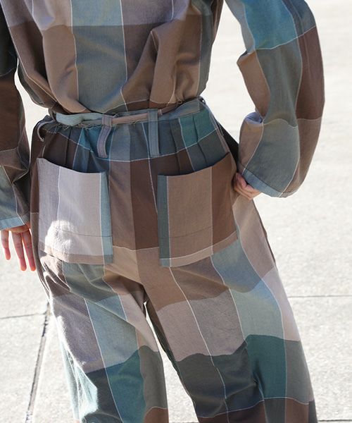 ohta オオタ check pants [pt-35C]