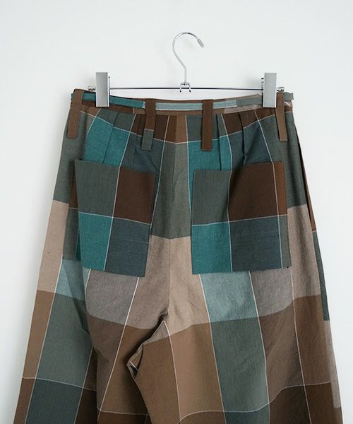 ohta オオタ check pants [pt-35C]