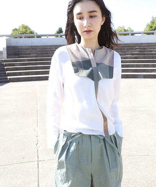 suzuki takayuki スズキタカユキ turtle-neck t-shirt ［s251-02/ICE GRAY]