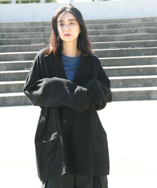 Edwina Hoerl.エドウィナホール.JACKET[SANFTMUT] [02/EH46J-01/不老不死 black]