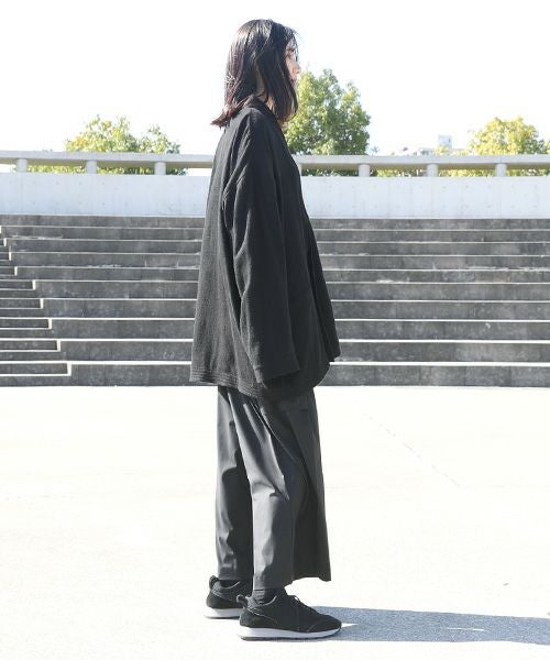 Edwina Hoerl.エドウィナホール.JACKET[SANFTMUT] [02/EH46J-01/不老不死 black]