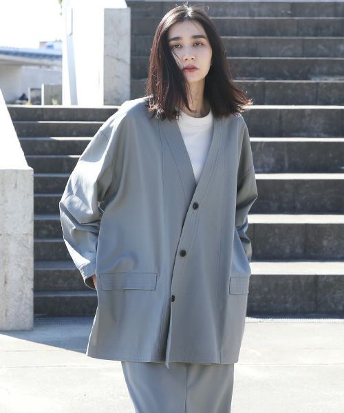 Edwina Hoerl エドウィナホール JACKET[SANFTMUT] [04/EH46J-01/grey]_