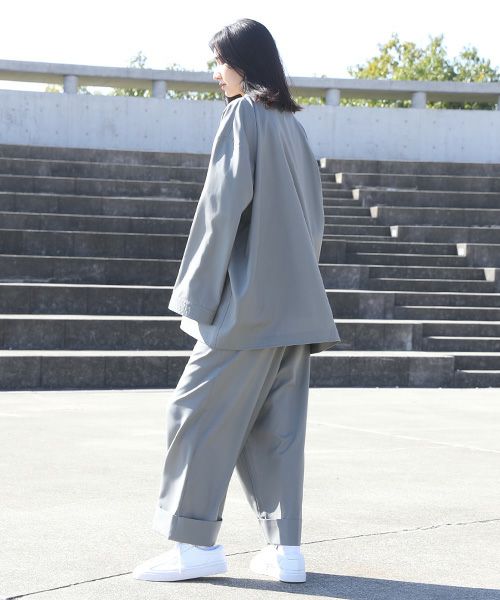 Edwina Hoerl .エドウィナホール.JACKET[SANFTMUT] [04/EH46J-01/grey]_