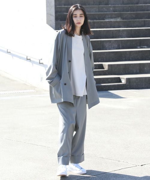 ジャケット・アウター edwina horl Edwina Hoerl エドウィナホール JACKET[SANFTMUT] [04/EH46J-01/grey]_