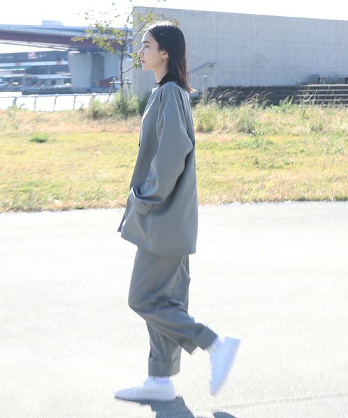 Edwina Hoerl エドウィナホール JACKET[SANFTMUT] [04/EH46J-01/grey]_