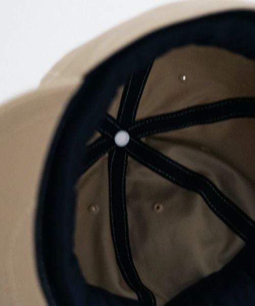 macromauro マクロマウロ.BIG BASEBALL CAP[BEIGE]_