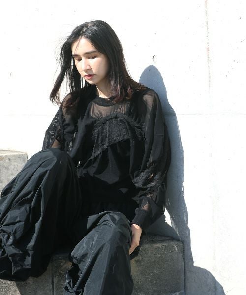 MIYAO.ミヤオ.TOPS[MYBL-06/1.黒×黒]