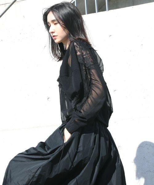 MIYAO.ミヤオ.TOPS[MYBL-06/1.黒×黒]