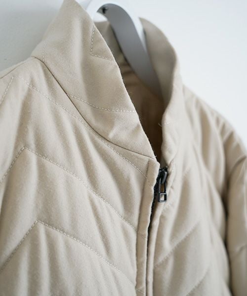 VU.ヴウ.zigzag stand collar bluson vu-a22-b12[OFF WHITE]:s_