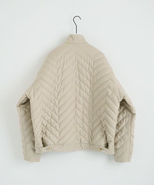 VU.ヴウ.zigzag stand collar bluson vu-a22-b12[OFF WHITE]:s_